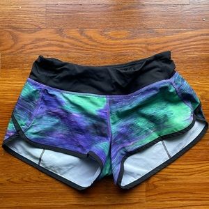 Lululemon speed up shorts